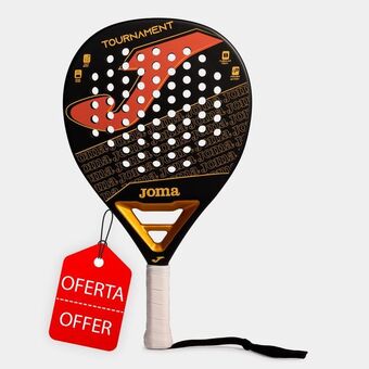 Joma Pala de pádel tournament negro oro rojo oferta