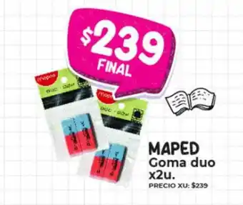 Supermayorista Vital Maped goma duo oferta