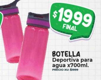 Supermayorista Vital Botella deportiva para agua oferta