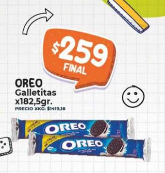 Supermayorista Vital Oreo galletitas oferta