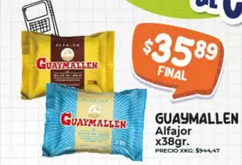 Supermayorista Vital Guaymallen alfajor oferta