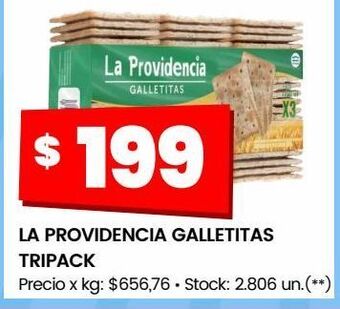 Changomas La providencia galletitas tripack oferta