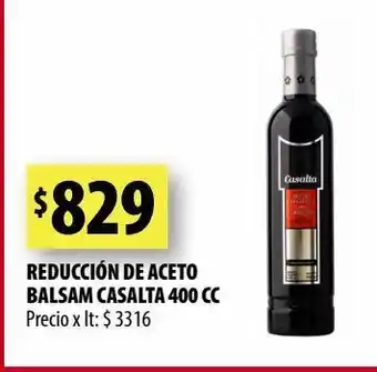 Punto Mayorista Reduccion de aceto oferta