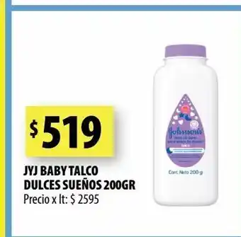 Punto Mayorista Jyj baby talco dulces sueños 200gr oferta