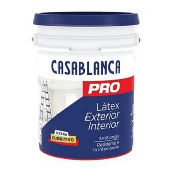 Sodimac Pintura látex de interior y exterior blanco mate antimoho 20 l - casablanca oferta