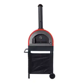 Pinturerías Rex Horno de campo leña pico bbq grill rojo oferta