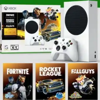 Frávega Consola xbox serie s + fortnite + rocket league + fallguys oferta