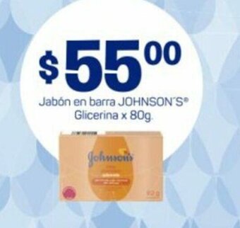 Supermercados DIA Johnson's Jabón en barra Glicerina x 80g oferta