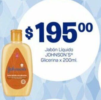 Supermercados DIA Johnson's Jabón Liquido Glicerina x 200ml oferta