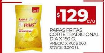 Supermercados DIA Papas fritas corte tradicional dia oferta