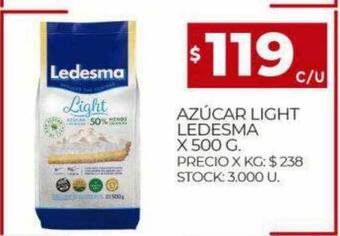 Supermercados DIA Azúcar light ledesma oferta