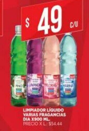 Supermercados DIA Limpiador Líquido Varias Fragancias Dia x 900 ml oferta