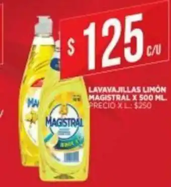 Supermercados DIA Lavavajillas Limón Magistral x 500 ml oferta
