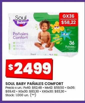 Changomas Soul baby pañales comfort oferta
