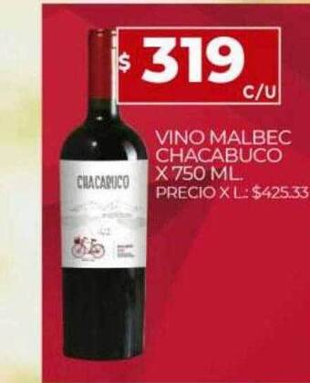 Supermercados DIA Vino malbec chacabuco oferta