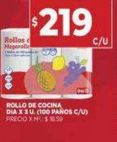 Supermercados DIA Rollo de cocina dia oferta