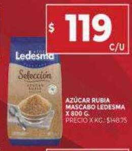 Supermercados DIA Azúcar rubia mascabo ledesma oferta