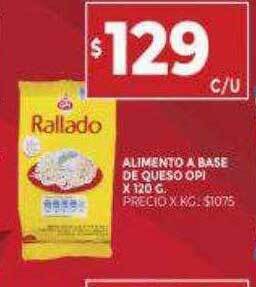 Supermercados DIA Alimento a base de queso opi oferta