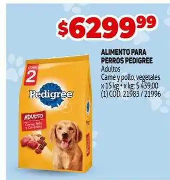 Makro Alimento para perros pedigree oferta