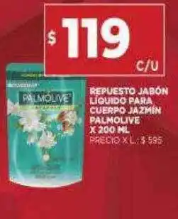 Supermercados DIA Repuesto jabón líquido para cuerpo jazmin palmolive oferta