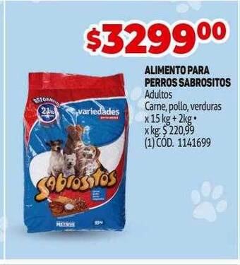 Makro Alimento para perros sabrositos oferta