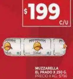 Supermercados DIA Muzzarella el prado oferta