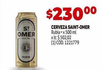 Makro Cerveza saint-omer oferta