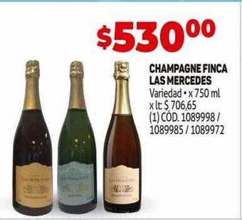 Makro Champagne finca las mercedes oferta