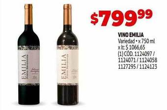 Makro Vino emilia oferta