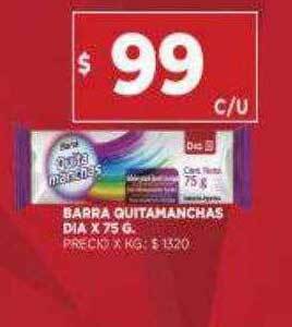 Supermercados DIA Barra quitamanchas dia oferta