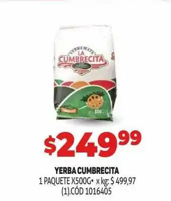 Makro Yerba cumbrecita oferta