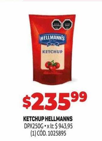Makro Ketchup hellmanns oferta