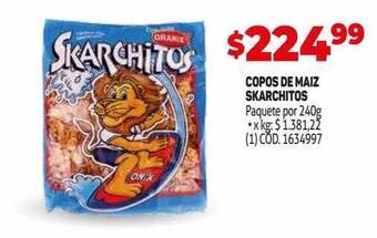 Makro Copos de maiz skarchitos oferta