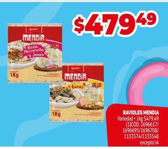 Makro Ravioles mendia oferta
