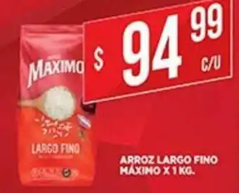 Supermercados DIA Arroz Largo Fino Máximo x 1 kg oferta