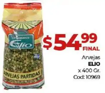 Diarco Elio Arvejas x 400 gr oferta