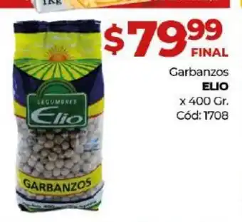 Diarco Elio Garbanzos x 400gr oferta