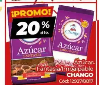 Diarco Chango Azúcar Fantasia/Impalpable oferta