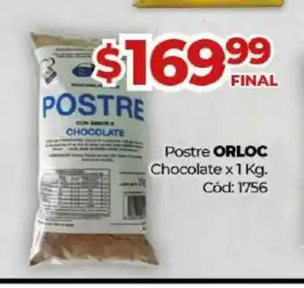 Diarco Orloc Postre Chocolate x 1kg oferta