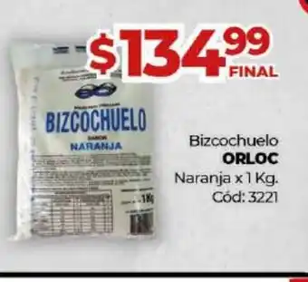 Diarco Orloc Bizcochuelo Naranja x 1kg oferta