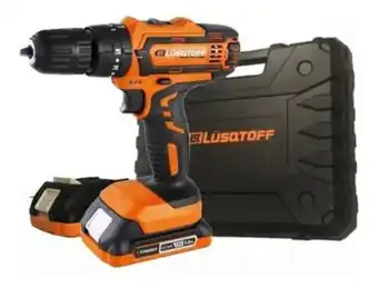 Frávega Taladro atornillador percutor lusqtoff 18v inalámbrico 2 bat oferta