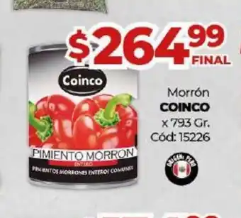 Diarco Coinco Morrón x 793gr oferta