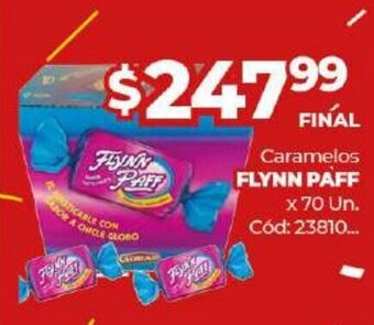 Diarco Flynn Paff Caramelos x 70un oferta