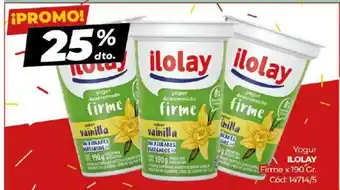 Diarco Ilolay Yogur Firme x 190gr oferta
