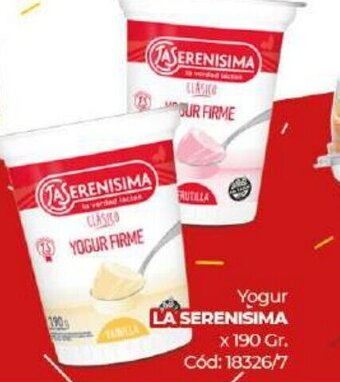 Diarco La Serenisima Yogur x 190gr oferta