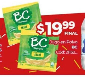 Diarco Bc Jugo en Polvo oferta