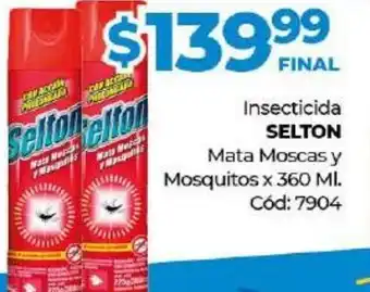 Diarco Selton Insecticida Mata Moscas y Moquitos x 360ml oferta