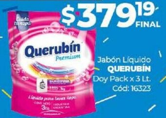 Diarco Querubín Jabón Liquido Doy Pack x 3lt oferta