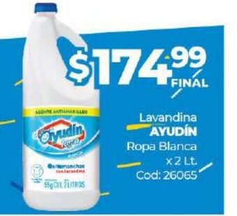 Diarco Ayudín Lavandina Ropa Blanca x 2lt oferta