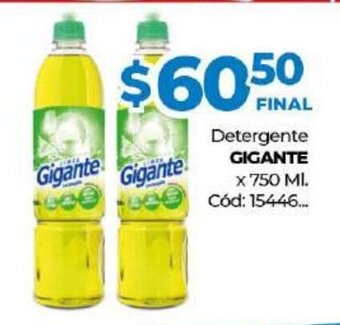 Diarco Gigante Detergente x 750ml oferta